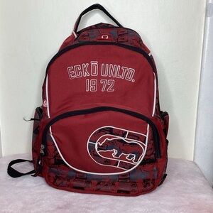 Red Ecko Unlimited Backpack